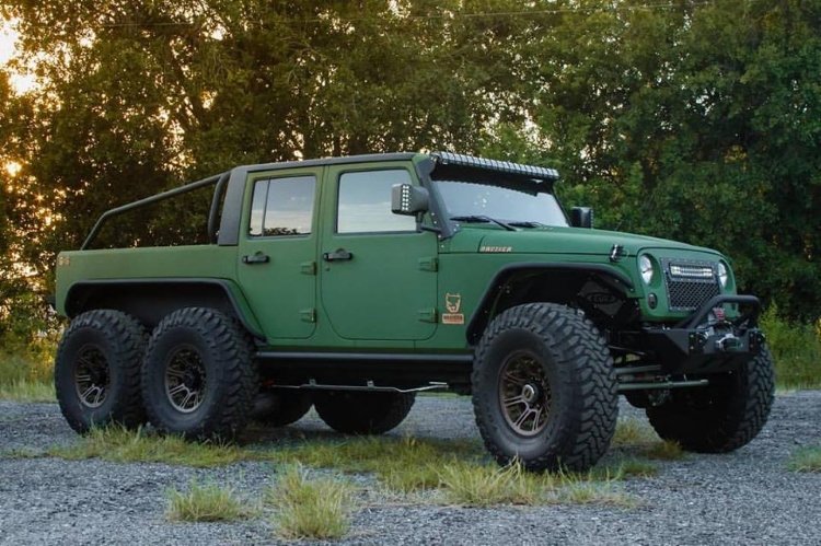 Bruiser Conversions Jeep Wrangler 6x6