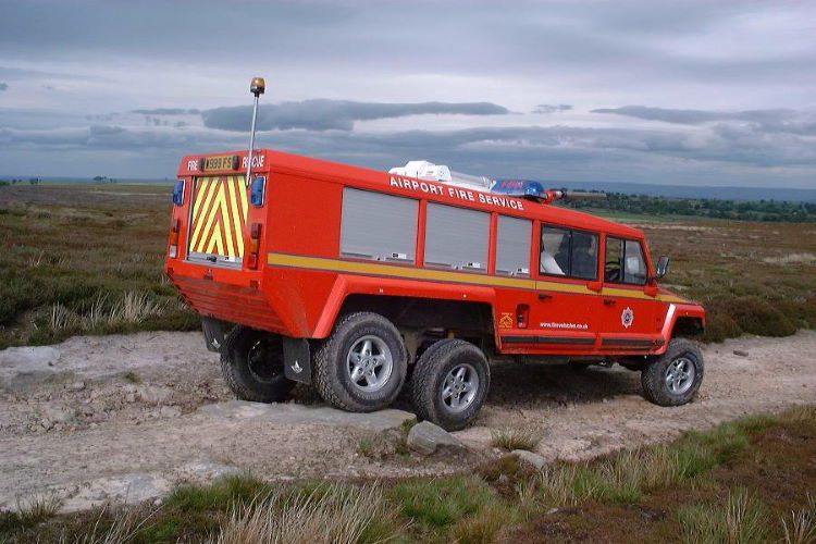 IBEX 6x6 fire engine