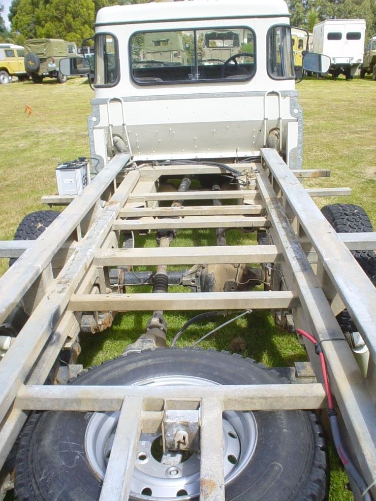 Land Rover Perentie 6x6 frame