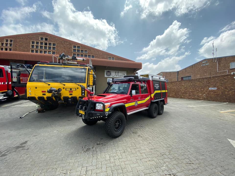 6x6 Rescue Attack Pumper