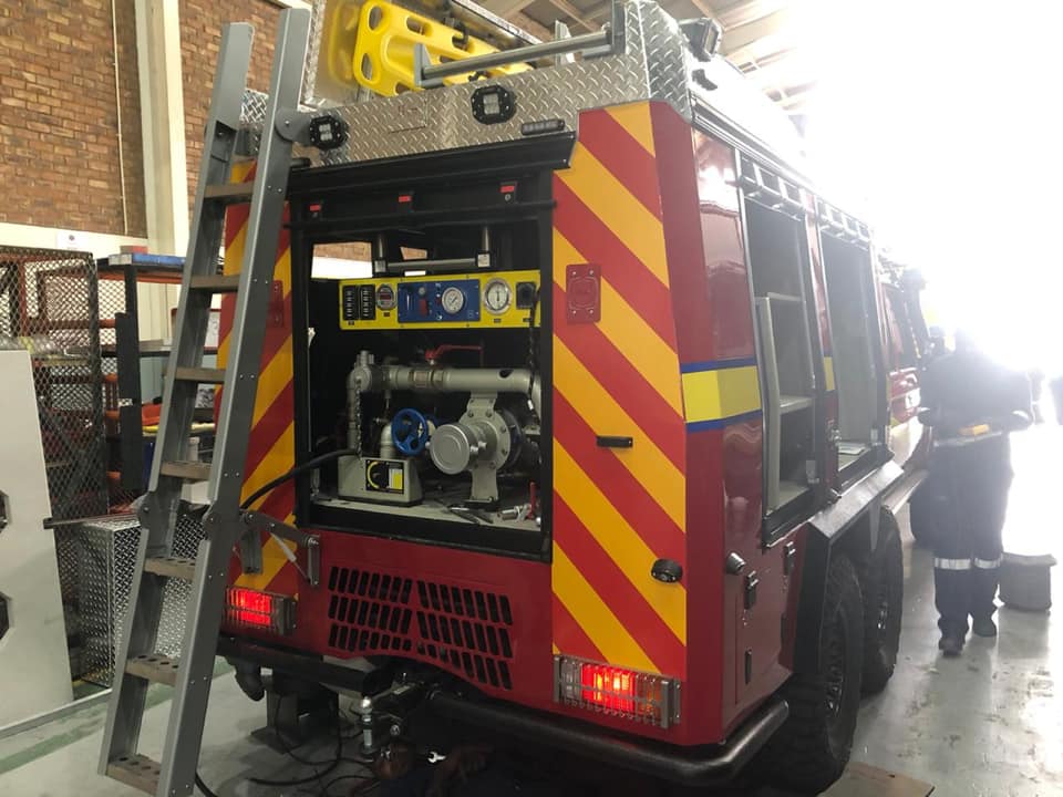 6x6 Rescue Attack Pumper