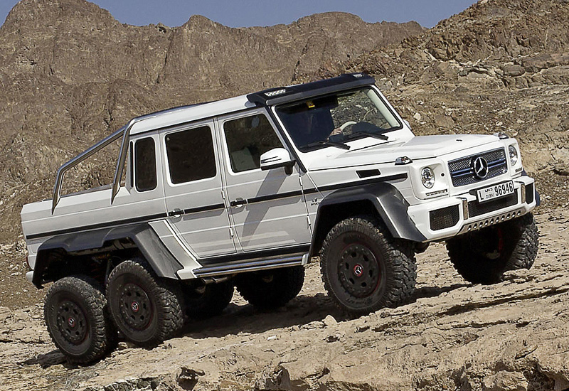 Mercedes G63 Amg 63 6x6 6 Wheel Drive